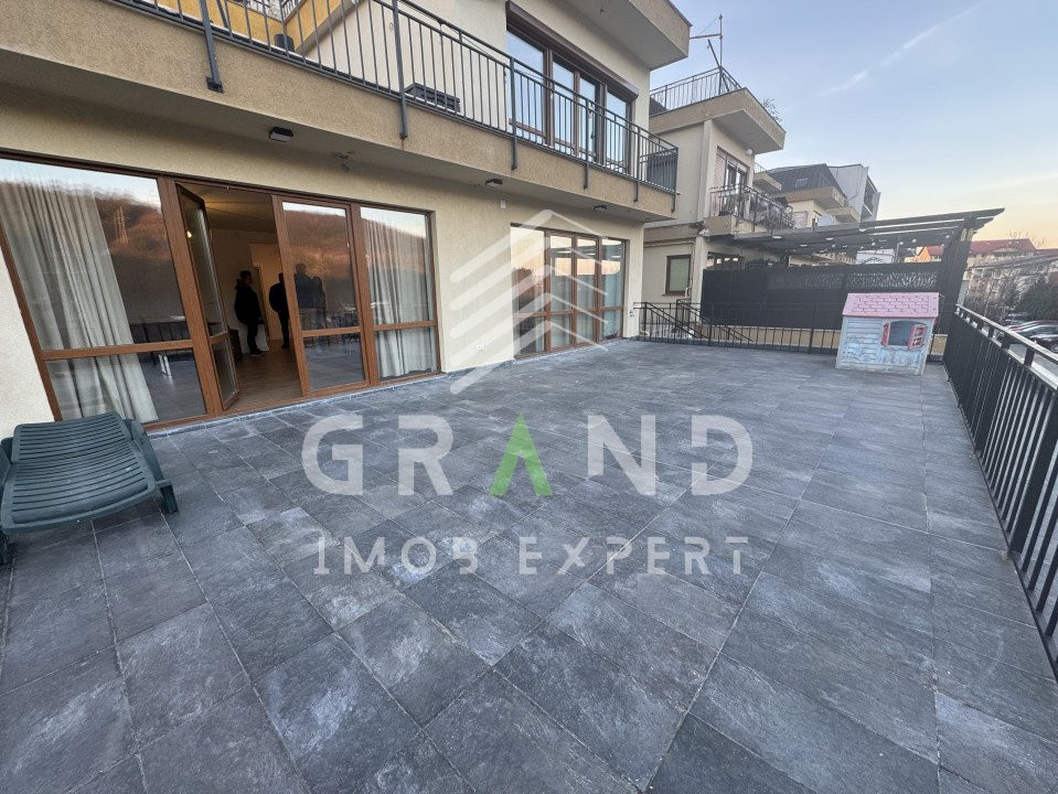 Ap 3 camere | 103mp | TERASĂ 56 mp | PRIMA ÎNCHIRIERE | Vivo/Valea Gârbăului