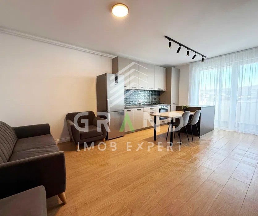 Apartament nou ultrafinisat cu 2 balcoane și parcare–Apahida,str.Traian