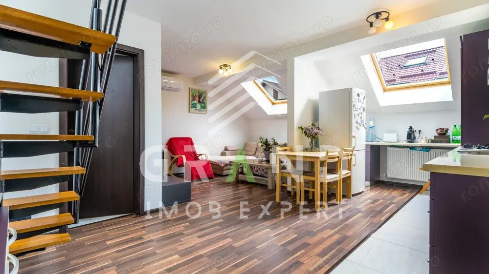 3 camere moderne,91 mp utili, 2 băi, dressing, parcare – bloc nou, Zorilor, Cluj