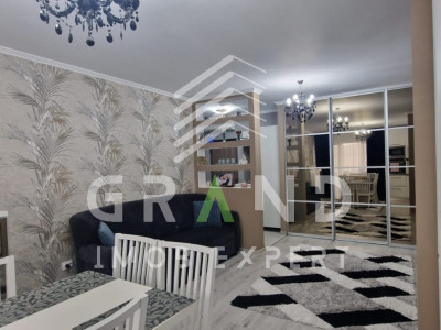 Apartament semidecomandat cu finisaje premium, mobilat, 2 camere, 50 mp, Baciu