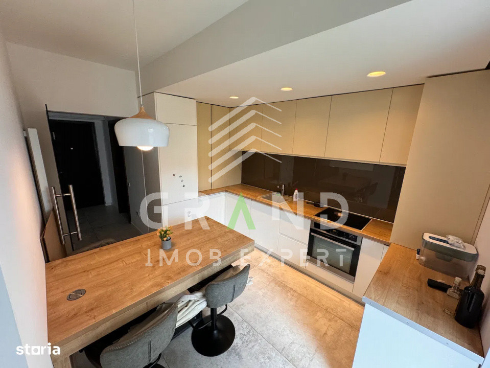 Închiriere Apartament Lux 3 Camere | Mobilat | Parter cu Grădină + 2 Parcări