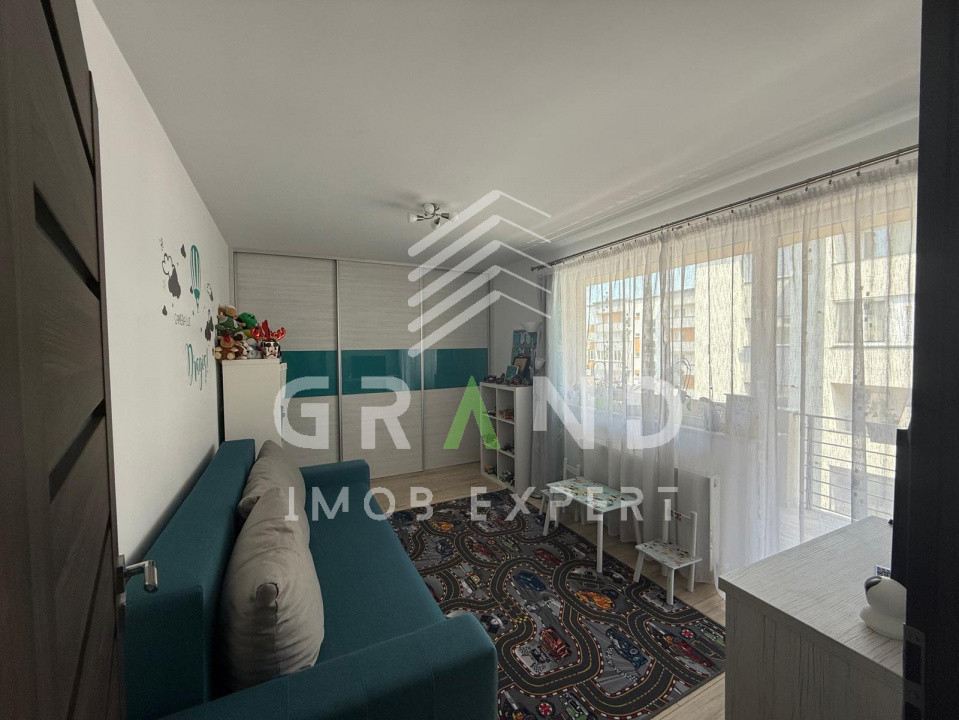 Apartament 3 camere 78 m² + 21 m² balcoane, complet utilat + parcare, Florești