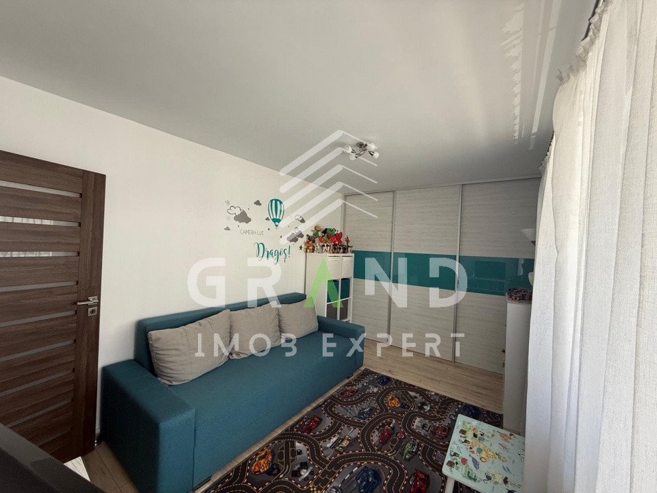 Apartament 3 camere 78 m² + 21 m² balcoane, complet utilat + parcare, Florești