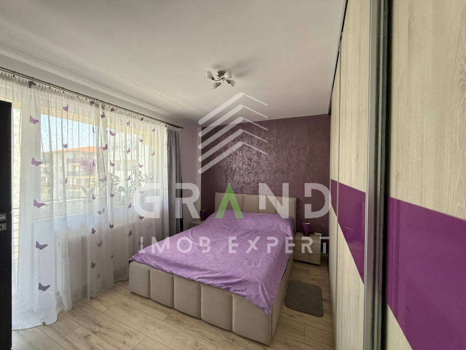 Apartament 3 camere 78 m² + 21 m² balcoane, complet utilat + parcare, Florești