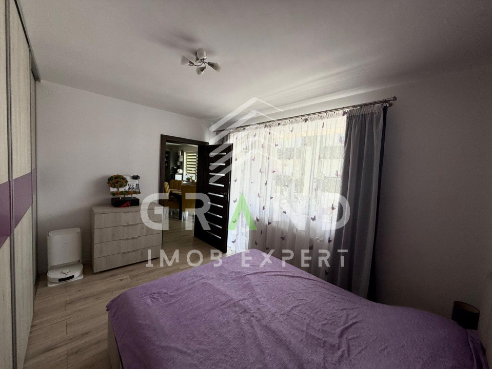 Apartament 3 camere 78 m² + 21 m² balcoane, complet utilat + parcare, Florești