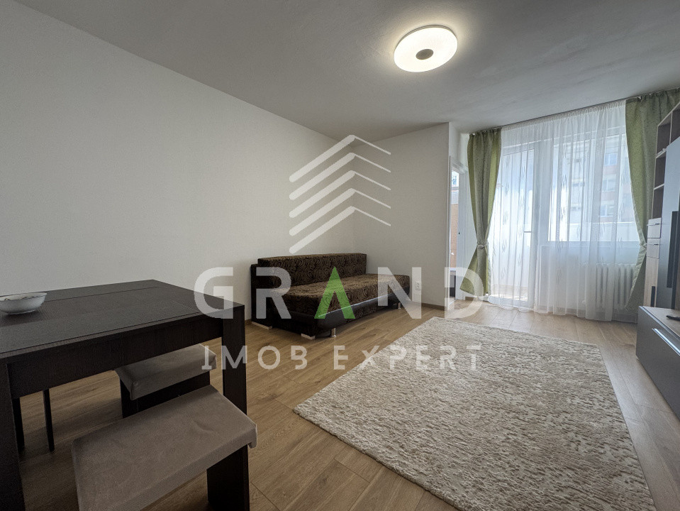 Garsonieră–Renovată complet,mobilată și utilată NOU–Mănăștur/Complex Union