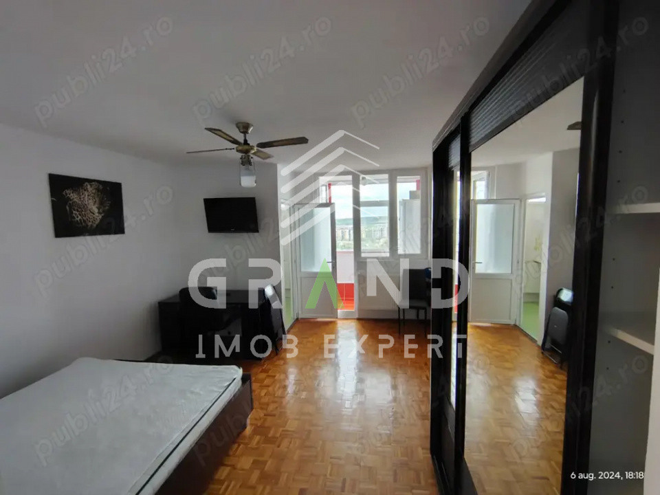 GARSONIERA/ AER CONDITIONAT / BALCON / zona Gheorgheni