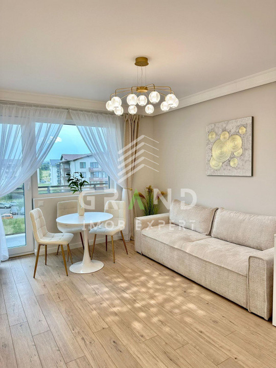 Ap. Ultrafinisat 3 Camere- bloc nou –Mobilat&Utilat – Locație Excelentă