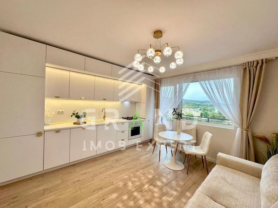 Ap. Ultrafinisat 3 Camere- bloc nou –Mobilat&Utilat – Locație Excelentă
