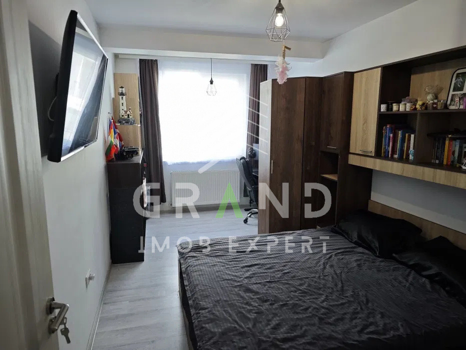 Floresti: apartament de vanzare 2 camere-mobilat, parcare inclusă, gata de mutat