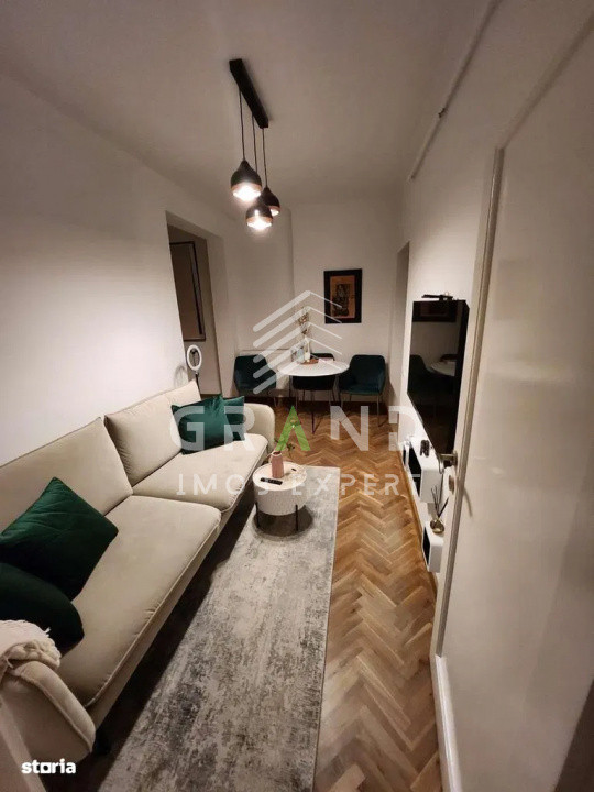 Ap 2 camere | 50 mp | renovat modern | balcon | AC | CENTRU/AVRAM IANCU