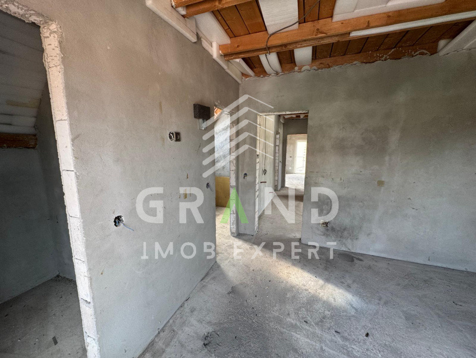 Casă de vanzare spațioasă, semifinisată, Someșeni – aproape de Leroy Merlin