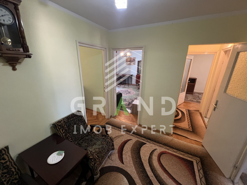 Ap. 3 camere | Decomandat | BALCON | Mănăștur – str. Parâng