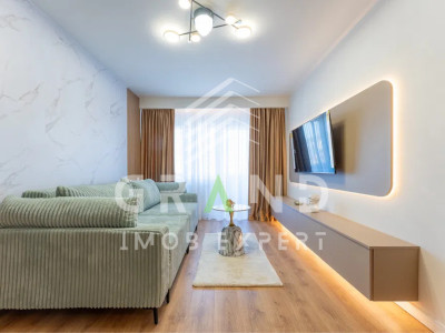 Apartament ultrafinisat de vanzare in Floresti,finisaje premium - mobilat,utilat
