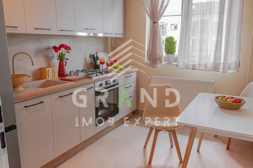 Apartament modern ultrafinisat- de vanzare in Borhanci, terasa, garaj subteran