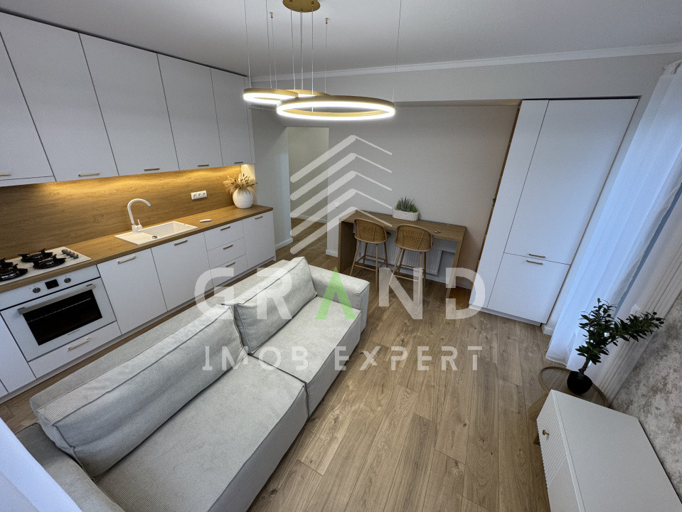 Apartament de vanzare:nou,ultrafinisat,mobilat,utilat cu terasa  25mp , Floresti
