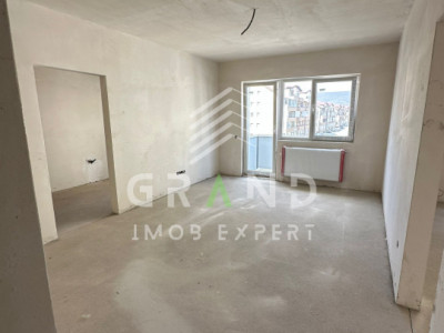 Apartament semifinisat de vanzare - 55mp + parcare, nemobilat,neutilat, Floresti