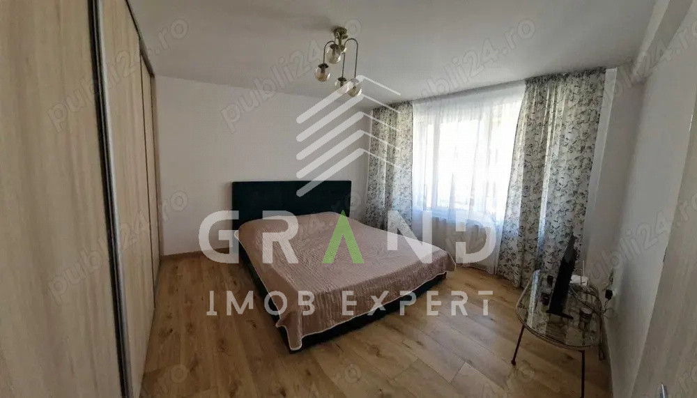 Apartament de inchiriat,complet renovat,2 camere–parcare inclusa,Borhanci