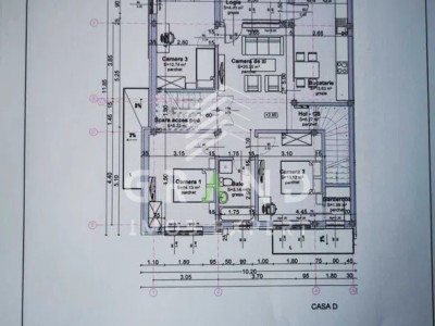 Apartament semifinisat + mansarda si curte – Baciu, zona Petrom