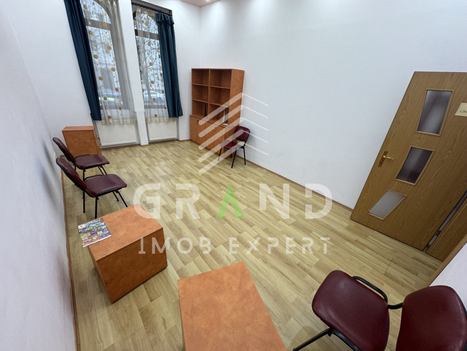 Spațiu de birouri cu 3 încăperi | 59 mp | Parcare | str. Horea/Centru