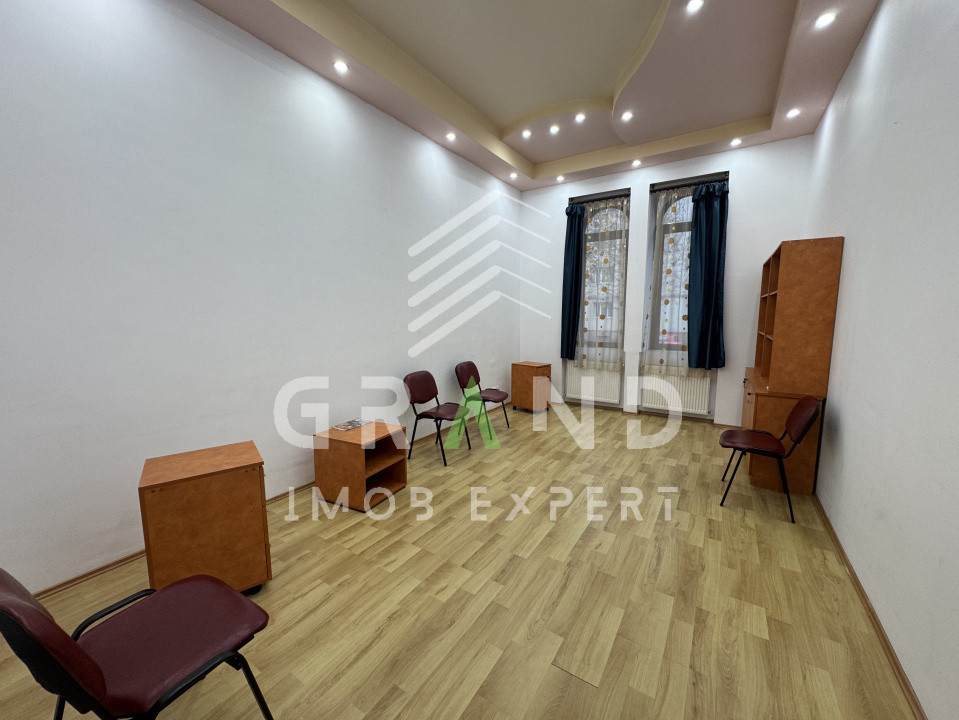 Spațiu de birouri cu 3 încăperi | 59 mp | Parcare | str. Horea/Centru
