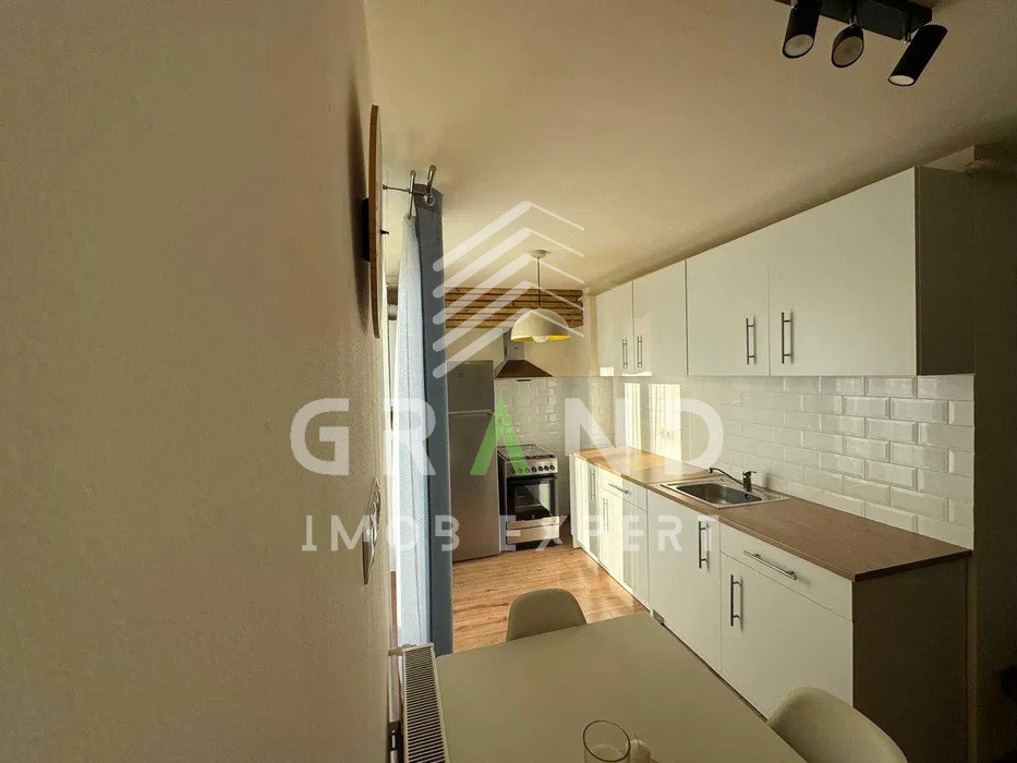 Apartament 2 camere, cu terasă 21 mp, zona Vivo, mobilat complet, PETFRIENDLY