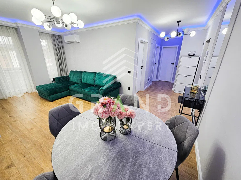 Apartament 2 camere ultrafinisat | 55 mp | parcare subterană | Oașului/Iris