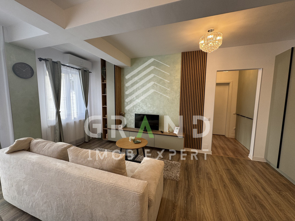 Apartament 2 camere,ultrafinisat,cu parcare subterană–Florești,str.Teilor