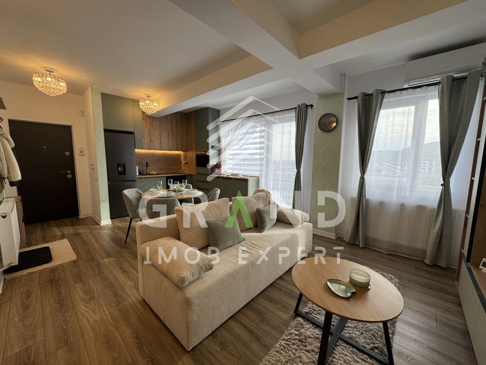 Apartament 2 camere,ultrafinisat,cu parcare subterană–Florești,str.Teilor