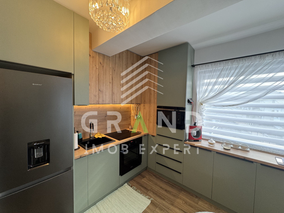 Apartament 2 camere,ultrafinisat,cu parcare subterană–Florești,str.Teilor