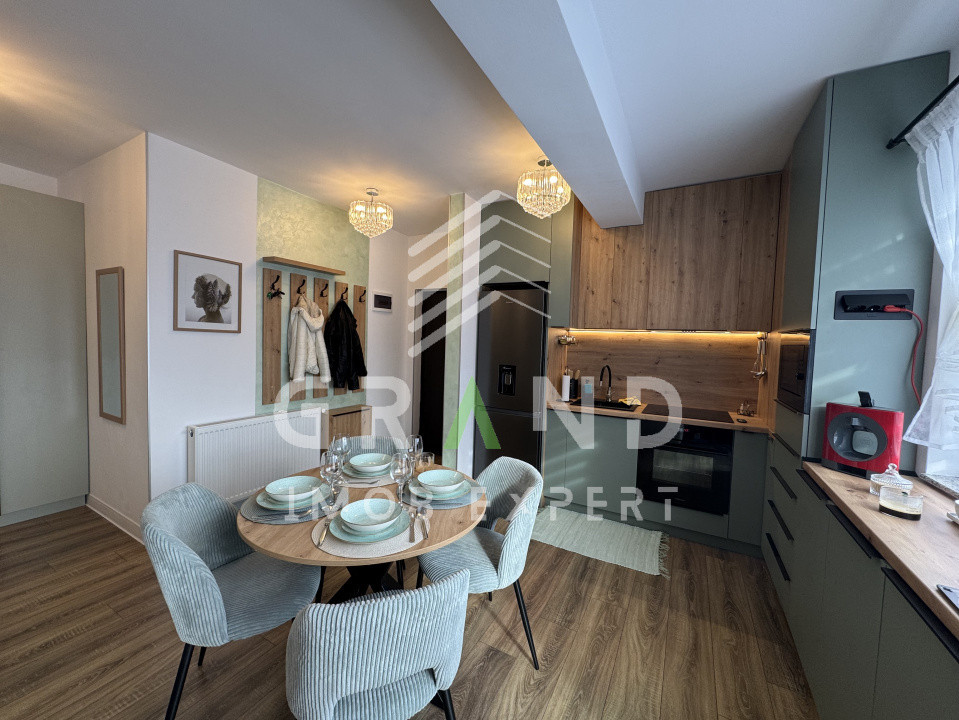 Apartament 2 camere,ultrafinisat,cu parcare subterană–Florești,str.Teilor