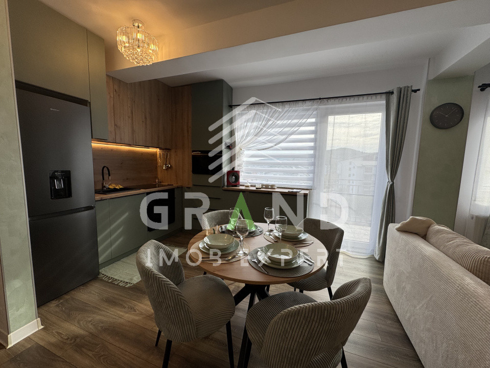 Apartament 2 camere,ultrafinisat,cu parcare subterană–Florești,str.Teilor