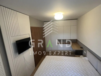 Apartament de inchiriat, cu grădină privată+parcare, 2 camere, lângă Iulius Mall