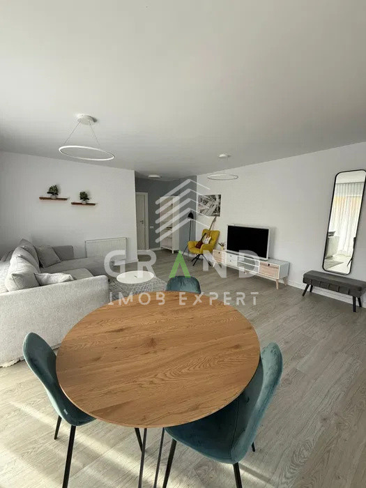 Inchiriere apartament 2 camere, 61 mp, Zorilor – bloc nou, mobilat și utilat