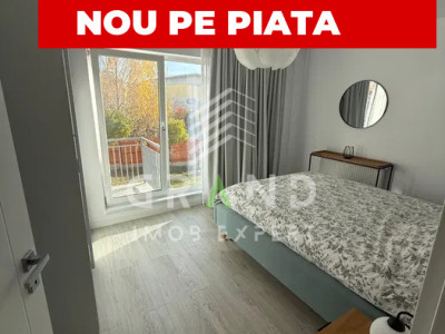 Inchiriere apartament 2 camere, 61 mp, Zorilor – bloc nou, mobilat și utilat