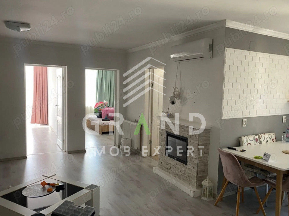 Chirie Floresti: Apartament semidecomandat 3 camere + parcare, str.Tineretului
