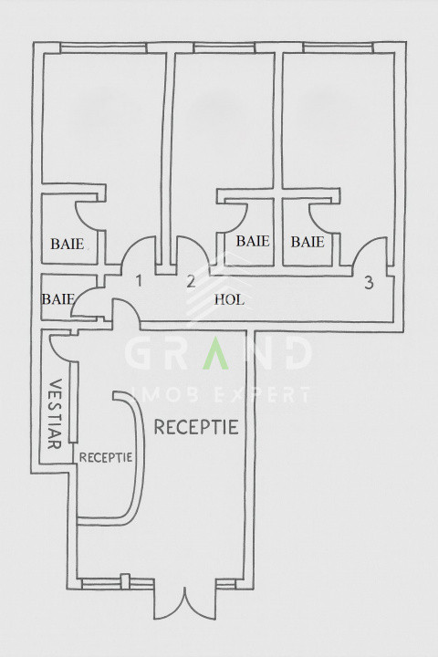 Spațiu comercial 100 mp–birouri,cabinet medical,clinică sau servicii | MARASTI