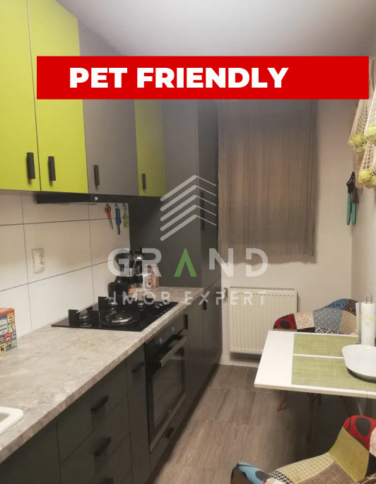 Apartament 1 cameră spațios, 38 mp, zonă excelentă – Florești, PETFRIENDLY