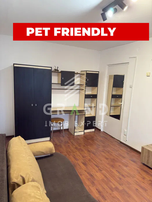 Garsonieră decomandata, mobilată & utilată | Mărăști – Acces rapid la transport