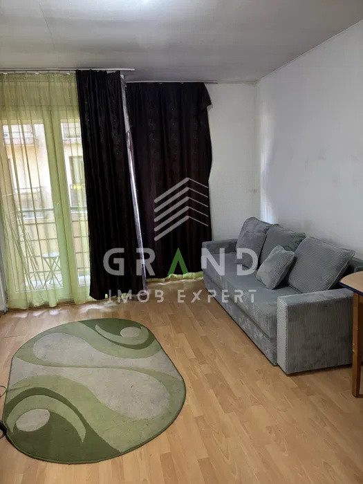 Garsonieră mobilată de închiriat, Mărăști | balcon | 21 mp | str. Teodor Mihali