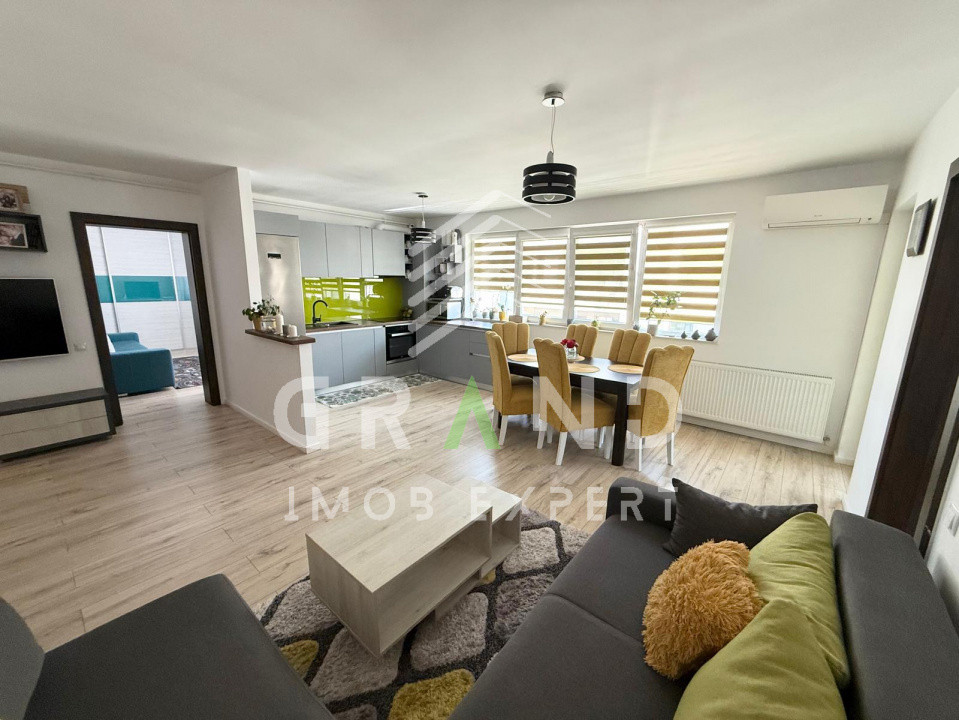  Ap 3 camere | 78 mp utili+21 mp balcoane | Parcare | Ansamblu privat–Florești