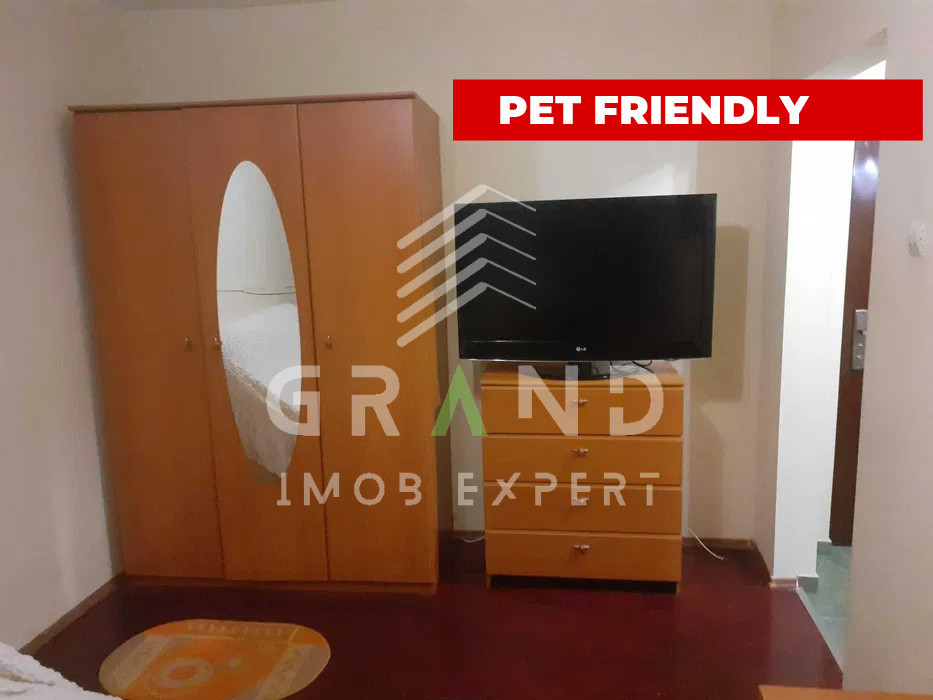 Garsoniera decomandata de inchiriat in Zorilor, Str Rapsodiei, Petfriendly