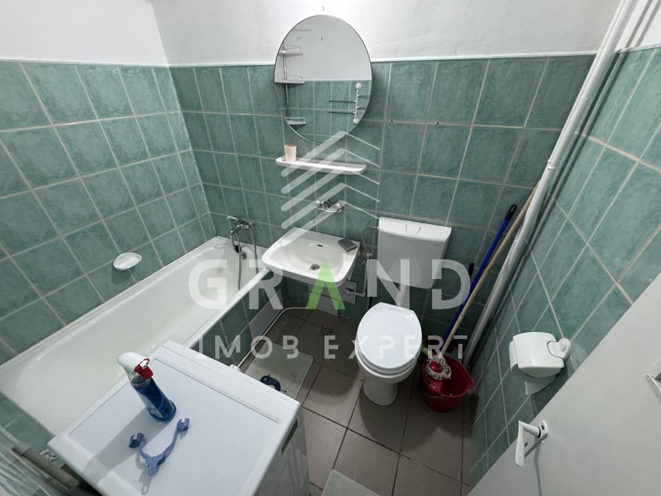 GARSONIERĂ ECONOMICĂ | CT | BALCON | PET-FRIENDLY | MĂNĂȘTUR–ZONA LA TERENURI