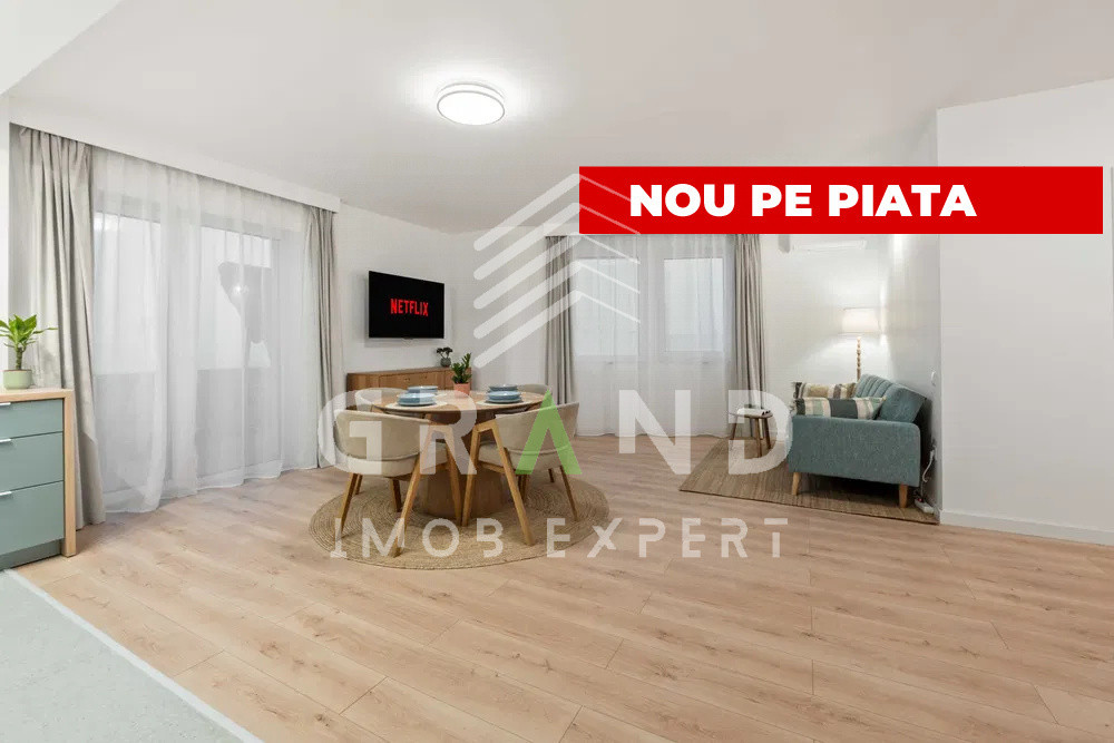 Totul NOU | Apartament de lux |  Semidecomandat | 2 camere | Cartier Europa