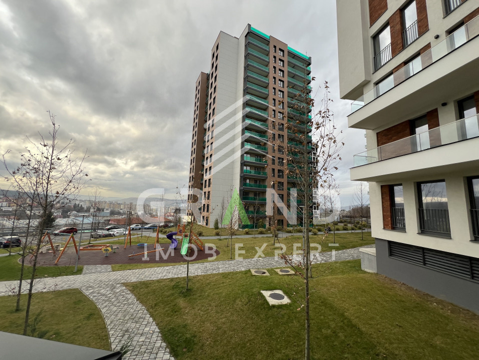 Ap 2 camere | Terasă 12 mp | Parcare subterană+Boxă | Zona Frunzișului–Azoria