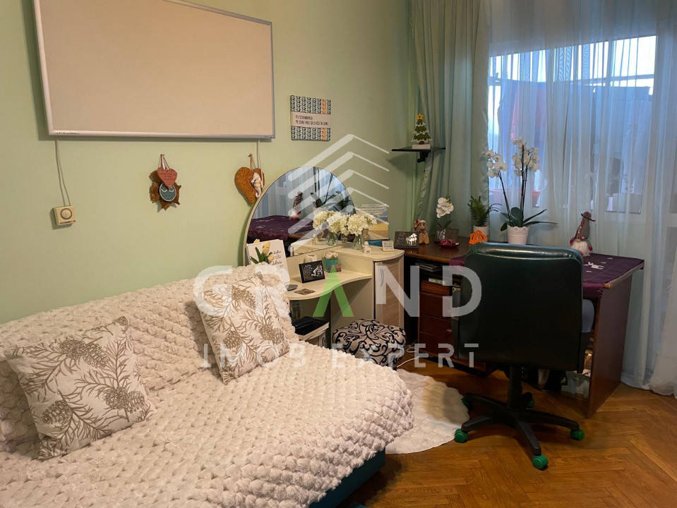 3 camere decomandate | Mărăști–Str.Aurel Vlaicu | Vedere sudică | Etaj 10/12 