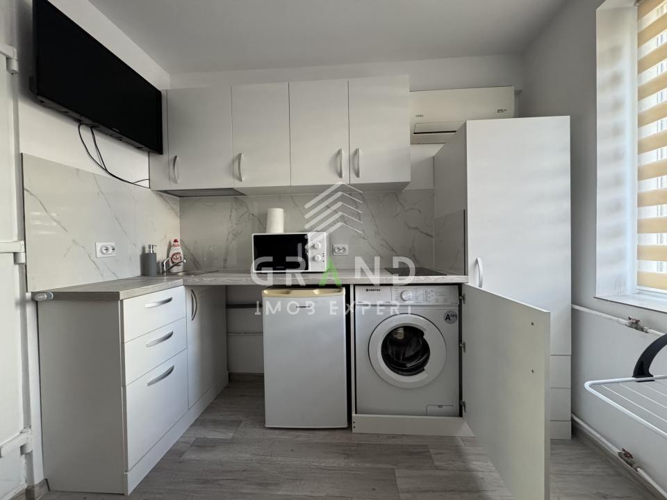  Garsonieră renovată complet | 12 mp | Etaj 1 | Mobilier pe comandă | GHEORGHENI