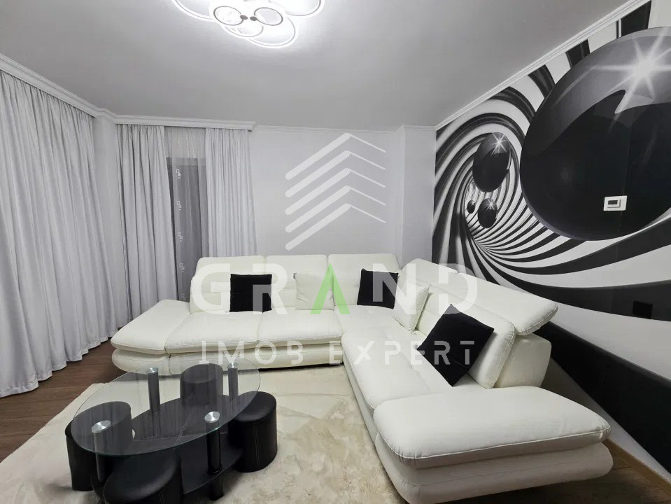 Ap.3 Camere | 100 mp+Terasă 38 mp | 2 Parcări | Complex Exclusivist | Bună Ziua