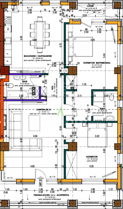 SPAȚIU COMERCIAL 120mp | 4 ÎNCĂPERI | 3 BAI | TERASĂ 20mp | PARCARE | VIVO MALL