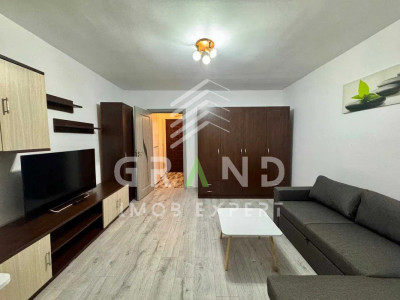 Garsoniera semidecomandata | 28 mp | Balcon | Manastur/Baza Sportiva